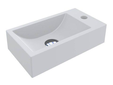 Умивальник підвісний  FARO L 10*40,8*22,7 Mirasoft Білий 0001082 15550 фото