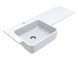 Умывальник на тумбу FONTANA L 16*104,4*45 Mirasoft Белый 0001033 15336 фото 1