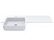 Умывальник на тумбу FONTANA L 16*104,4*45 Mirasoft Белый 0001033 15336 фото 2