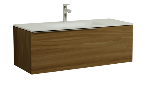 Тумба MARSAN CHESTER WOOD 1000 Варіант 10 + Раковина скляна КВАДРО 1000 CHESTERWOOD-TU1000-V10S фото