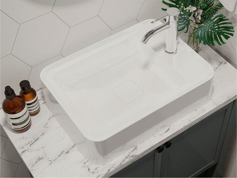 Умивальник підвісний  MARRAKESH 13*51,9*38 Глянець Білий 0000934 15462 фото