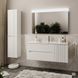 Тумба MARSAN MODESTE NEW 1000 Варіант №2 Деко 2 біла + Раковина MODESTE 1000 MODESTE-NEW-V2-D2-TU1000W фото 3