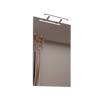 Зеркало MARSAN NIKOLET 700*1000 с LED светильником 600 мм NIKOLET-Z1000 фото
