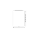 Зеркало MARSAN NIKOLET 700*1000 с LED светильником 600 мм NIKOLET-Z1000 фото 4