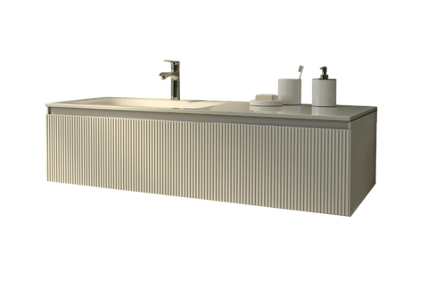 Тумба MARSAN NIKOLET 1200 Варіант №7 Деко 1 скляний умивальник NIKOLET-V7-D1-USM1200 фото