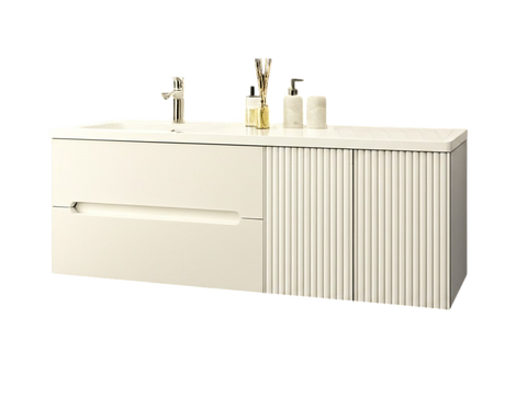 Тумба MARSAN MODESTE NEW 1400 Вариант №4 Деко 3 без умывальника MODESTE-NEW-V4-D3-T1400 фото