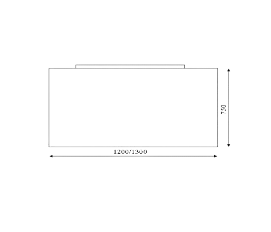 Зеркало MARSAN NIKOLET 1300*750 с LED светильником 1000мм NIKOLET-Z1300x750 фото