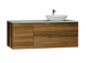 Тумба MARSAN CHESTER WOOD 1200 Варіант 4 + Стільниця скляна 1200 під настільний умивальник ліва/права CHESTERWOOD-TS1200-V4SS фото 2