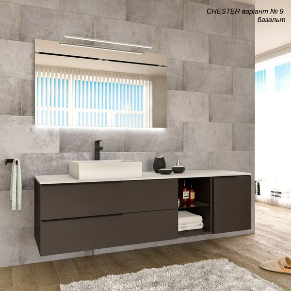 Дзеркало MARSAN NIKOLET 1400*800 з LED світильником 1100мм NIKOLET-Z1400x800 фото