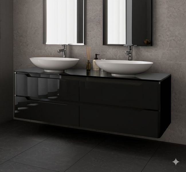 Тумба MARSAN MARTIN NEW 1600 Варіант №3 без умивальника/без стільниці MARTIN-NEW-V3-T1600 фото