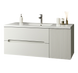 Тумба MARSAN MODESTE NEW 1000 Варіант №2 Деко 3 біла + Раковина MODESTE 1000 MODESTE-NEW-V2-D3-TU1000W фото 2