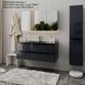 Тумба MARSAN MARTIN NEW 900 Варіант №1 + Раковина R25 скляна КВАДРО 900 графіт MARTIN-NEW-TUS900 фото 2