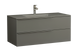Тумба MARSAN CHESTER 900 Вариант 2 + Раковина стеклянная КВАДРО 900 CHESTER-TU900-V2S фото