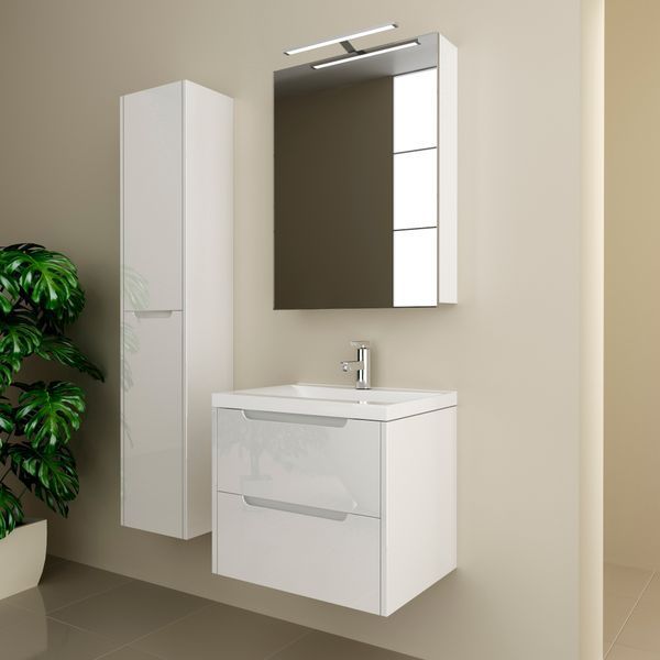 Пенал MARSAN LOUISE 1600 белый универсален LOUISE-P1600W фото