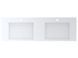 Умывальник на тумбу AGNESS 14*150,5*47,9 Глянец Белый 0000151 15375 фото 4