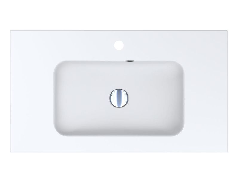 Умывальник на тумбу  DELLA 13,4*80*45 Мат Белый 0000181 15597 фото