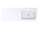 Умывальник над стиральной машиной DELLA R 13,4*120*45,1 Mirasoft Белый 0001077 15490 фото 4