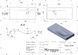 Умывальник подвесной  VIOLA R 12,2*100*46 Глянец Белый 8813427 15447 фото 2